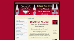 Desktop Screenshot of diamondmagic.com